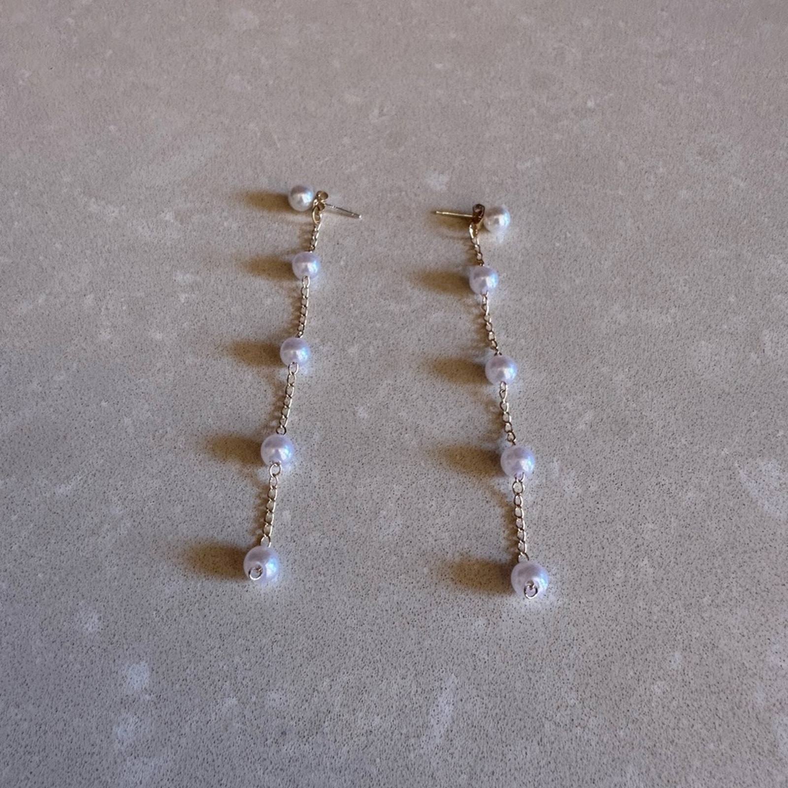 Pearl Chain Earring- Vintage Classy Accessories Top Quality Bohemian Dainty Cute 22$